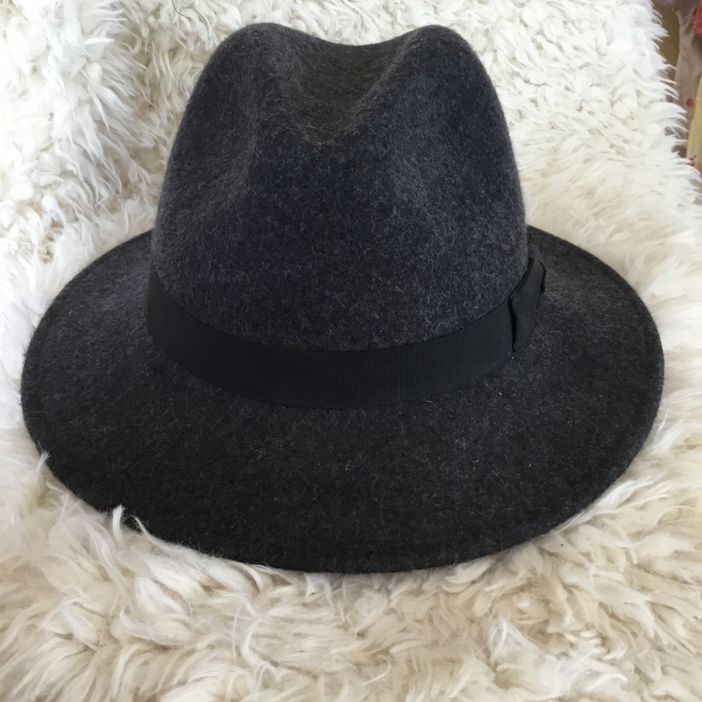 ~MEN’S 100% WOOL GRAY HAT~